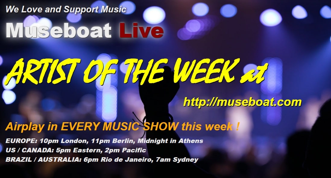 RENEGADE ANGEL - ARTIST OF THE WEEK on Museboat Live